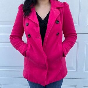 Bright Pink Cherokee Coat